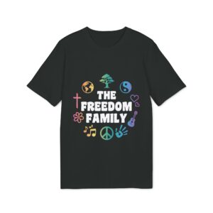 Organic Cotton T-shirt Freedom Family Alternate Logo